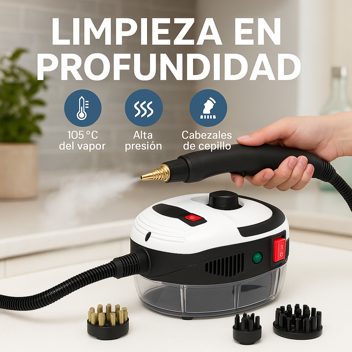 CleanseProx® Limpieza profunda a vapor A Presión